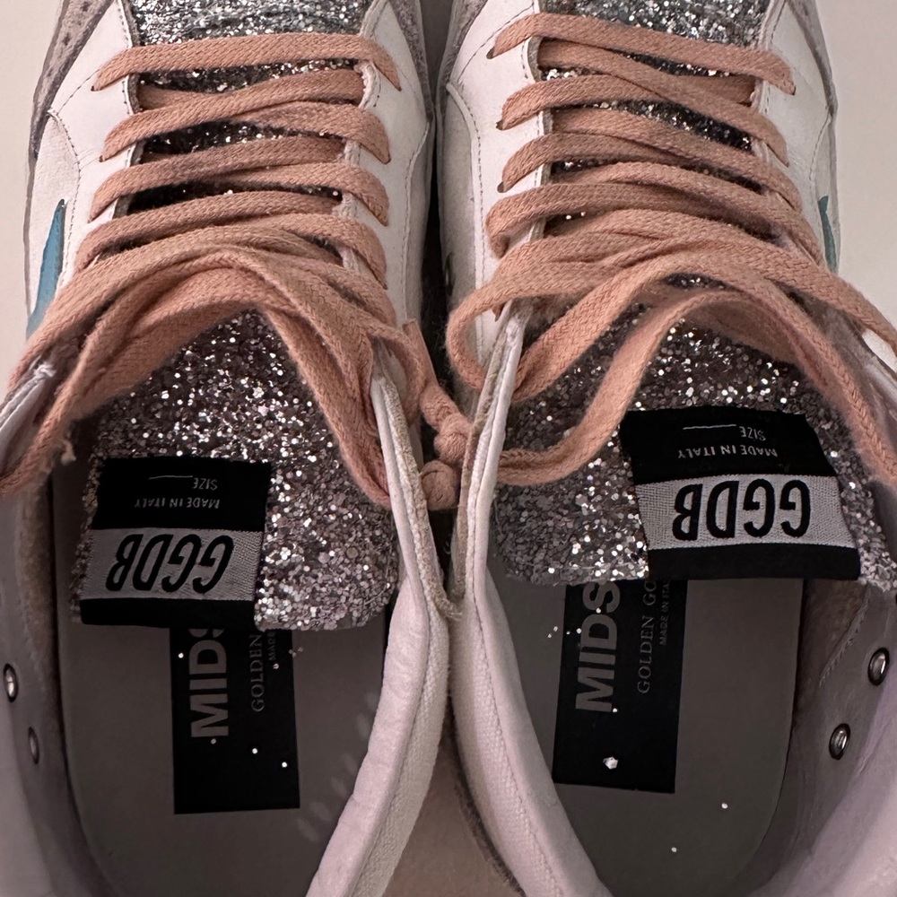 Golden Goose Glitter, Canvas, Suede, Python Mid S… - image 8
